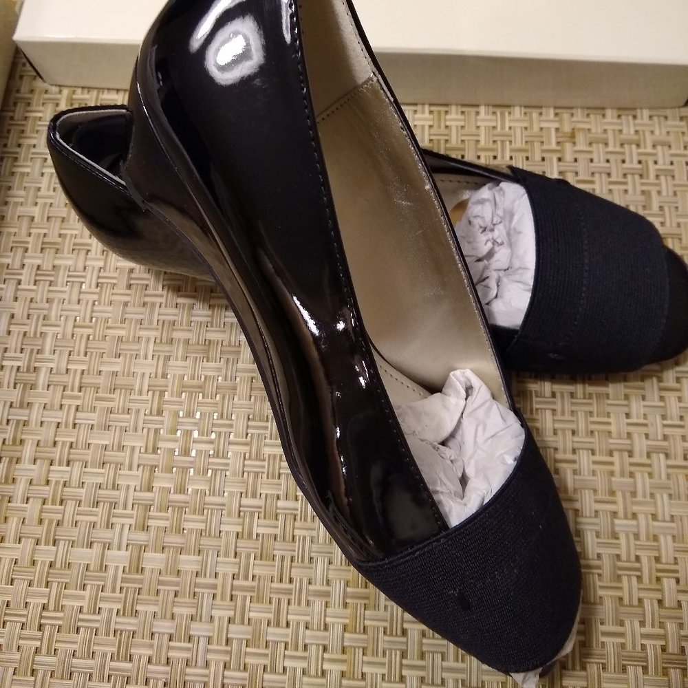 Anne Klein iFlex Baylee Wedge Pump, Ladies 6.5 M